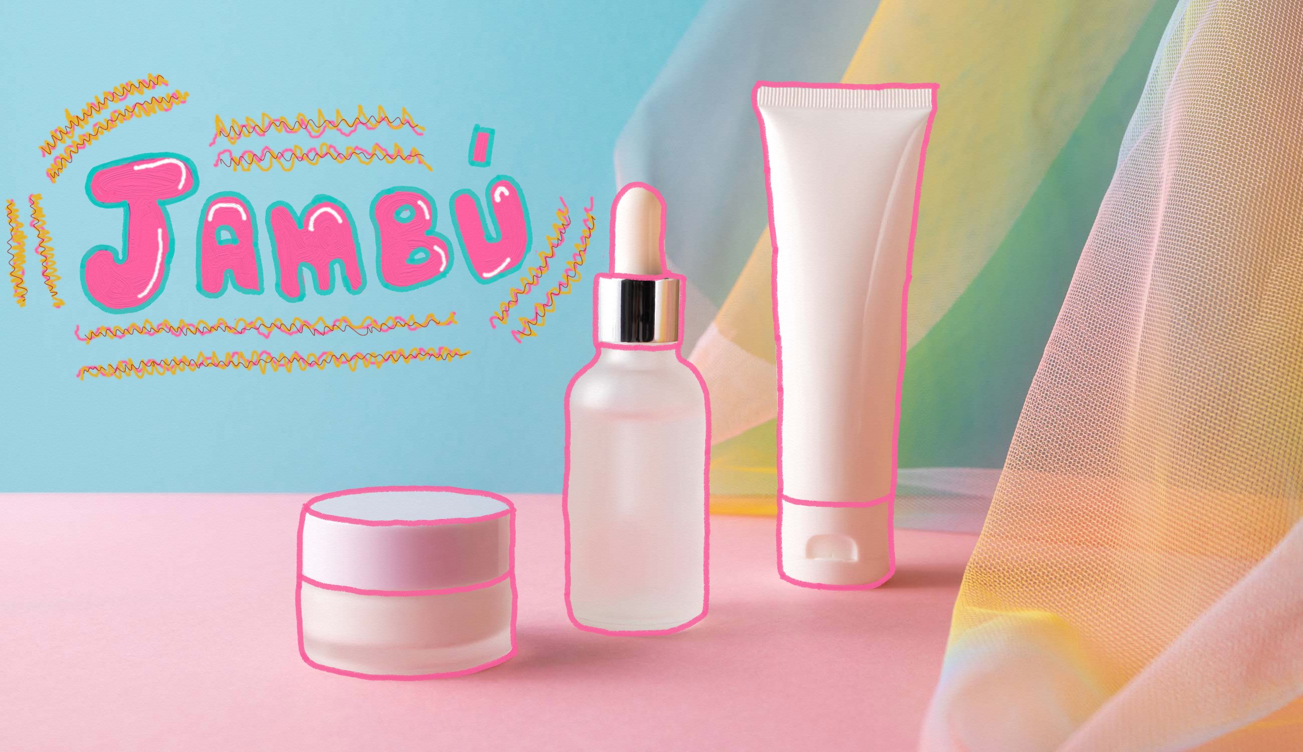 Jambu em cosméticos sensuais
